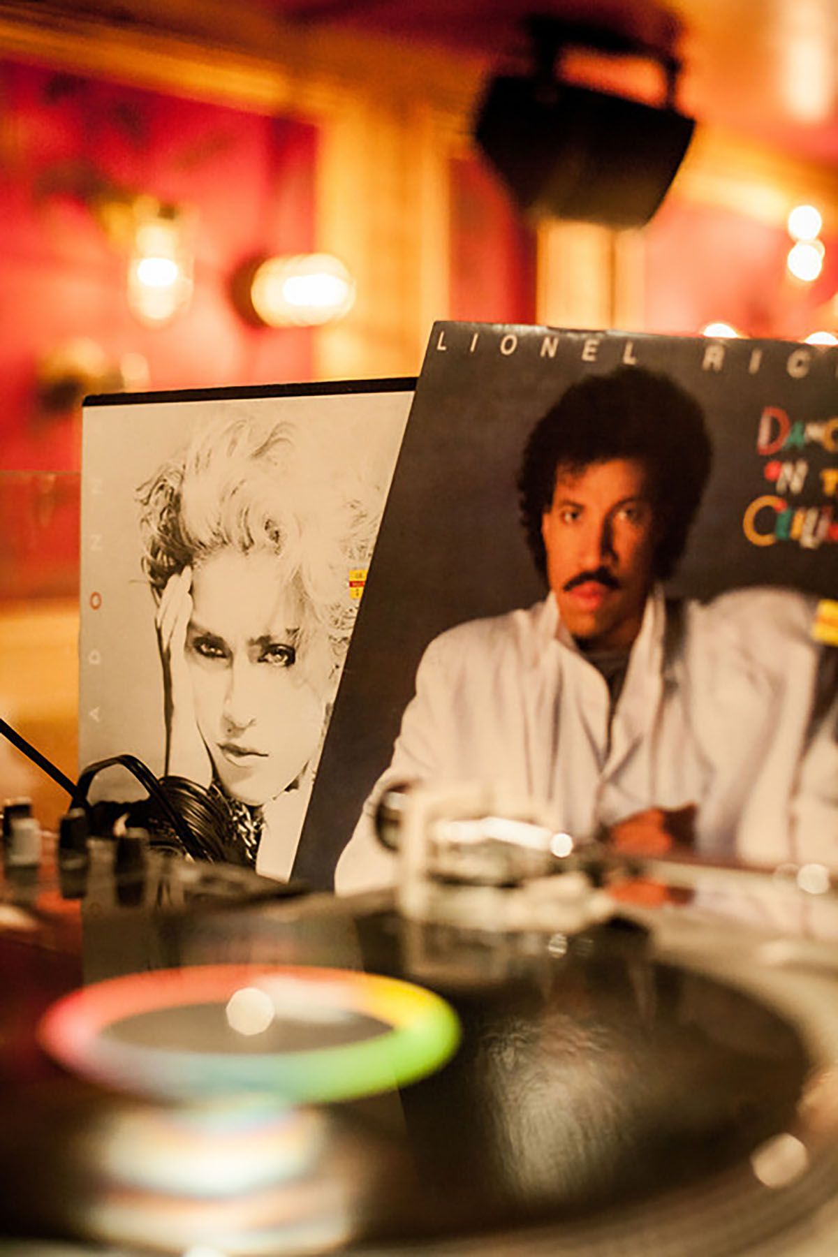 Lionel Richie record and Madonna record